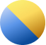Dorado / Azul