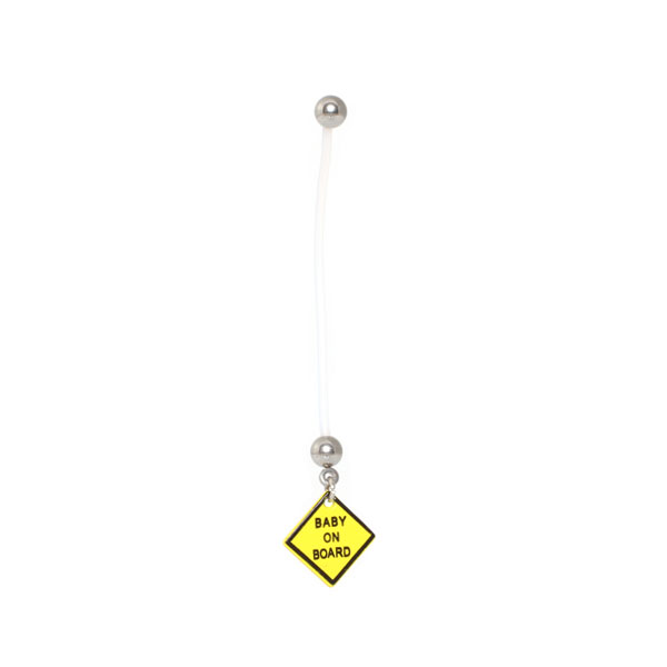 Piercing para el ombligo para embarazadas - Baby on board